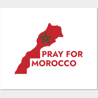 Pray for Morocco - Support Moroccans Posters and Art